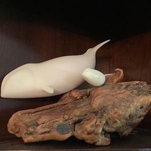 John Perry White Whale on Burlwood